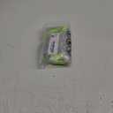 ChiaoLezhee Color Block Swimsuit, Plunge V Neck High Cut, Pool Party Vacation, Sexy Backless One Piece Bathing Suit Cheeky Monokini for Women Leg Metallic, Silver Neon Green, X-Large