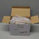 Soaoo 6 Pcs 6.3 Inch Red and Green Mercury Glass Finial Christmas Ornaments Hanging Christmas Finials Glass Ornaments Assorted Mercury Decor for Xmas Tree Vintage Holiday Decoration(Novel)