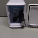 Portable Mini Fridge, 50W Monocrystalline Solar Panel DC18V Solar Powered Car Refrigerator, Fast Cooling Compact Freezer with Battery Box Connector Cable for Camping Outdoor