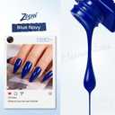 2 x zooni Hema-Free Deep Blue Gel Nail Polish 1PCS 12ML Gel Polish