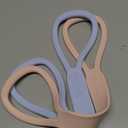 2025 Upgraded Figure 8 Resistance Band for Physical Therapy, Shoulder Back Arm Exercise Bands, 3 Resistance Levels for 15 25, 35lb for Kids, Adult Elderly