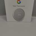 Google Nest Thermostat - Smart Thermostat for Home - Programmable Wifi Thermostat - Snow