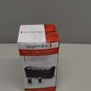 Remington Compact Ceramic Dual Voltage Hot Rollers for Long and Short Hair, Hair Setters, Hair Curlers, 1-1 " Purple/Black, 10 Piece Set