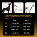 Waterproof AirTag Dog Harness, No-Pull Dog Harness with Airtag Holder, Reflective Adjustable Dog Vest Harness with Apple Air Tag Case, Material- Durable Harness for Small Medium Large Dogs (Black, XL)