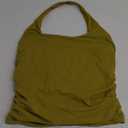 SUUKSESS Women Halter Tank Tops Double Lined Backless Y2K Trendy Going Out Tops, M