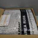 9x12 Area Rug Living Room Rugs - Washable Neutral Modern Abstract Soft Thin Large Rug Indoor Floor No Slip Rug Carpet for Bedroom Under Dining Table Home Office Decor - Blue Grey