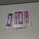 3 x MEFA 15 Sizes Short Coffin Nail Tips - 300 Pcs Half Matte Full Cover Press on Nails, Pre-shape Gel Nail Tips for Nail Extension Home DIY Salon Manicure