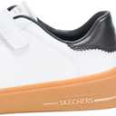 Skechers Women's Hiland-Perfect Trio (9.5, White/Black)