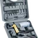 Orion Motor Tech Brake Bleeder Kit with Hand Vacuum Pump and Adapters, Brake Bleeding Kit for Brake Fluid Power Steering Fluid More, Vacuum Brake Bleeder Pump with Pressure Gauge (Gray)