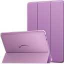 MoKo Case for All-New Amazon Kindle Fire HD 10 Tablet (13th Generation, 2023 Release) 10.1", PU Leather Trifold Stand Cover for Fire Tablet 10 2023, Auto Wake/Sleep, Taro Purple