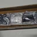 Shower Curtain Rod Tension No Drilling, Adjustable 51-128In,Black