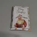 Christmas Gift Card BookSurprises On Every Page, DIY Spiral-Bound Merry Christmas College Survival Gift Card Book Holder, Greeting Cards Holder for Graduation Gifts