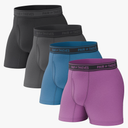 Pair of Thieves 4 Pack Men’s Boxer Briefs - Soft, Stretchy, Moisture-Wicking Underwear for All-Day Comfort and Support XL