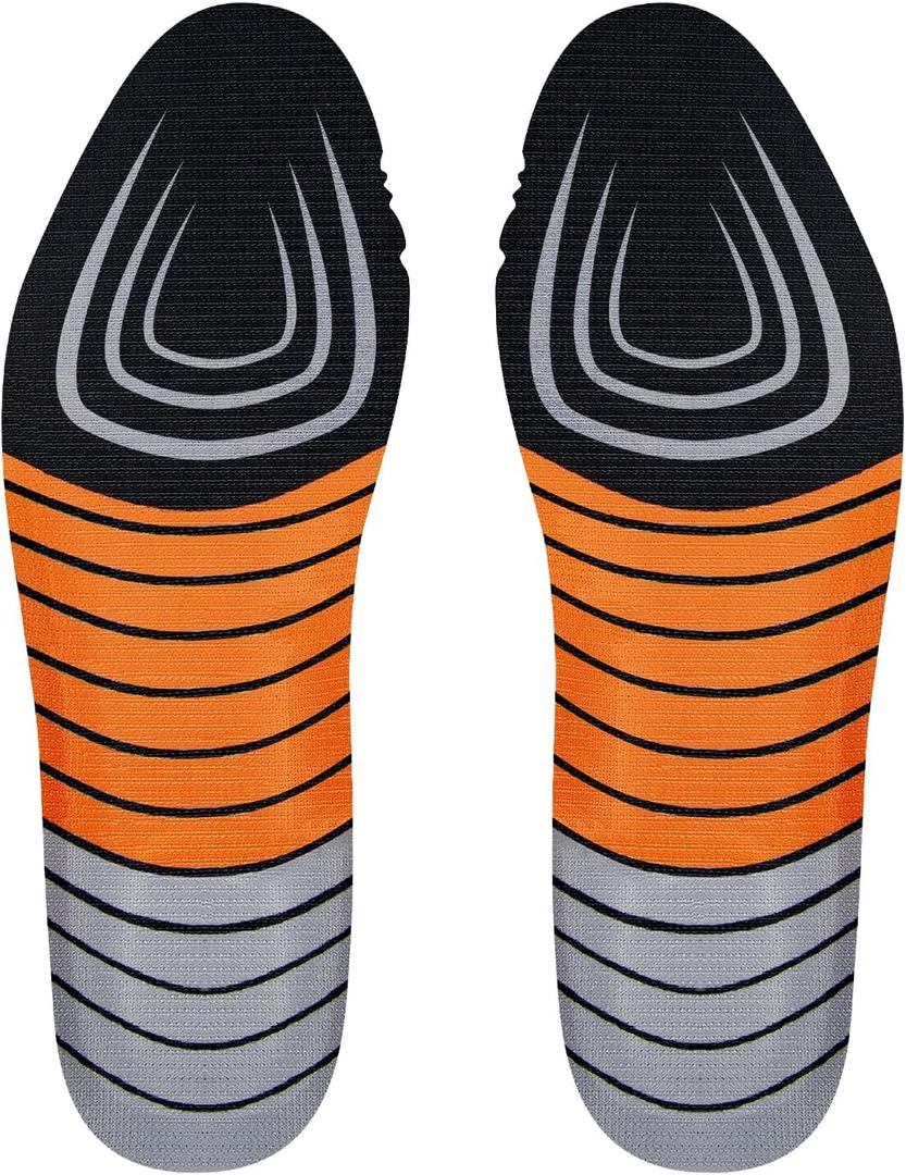 Endoto Round Toe Insoles for Ariat Cowboy Boots, Replacement Shoe Inserts for Men & Women Foot Comfort All Day (US Women10-EU41.5)