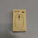 TECKNET Wireless Mouse, 2.4G Quiet Computer Mouse with USB Receiver, 4 Buttons Portable Cordless Mice for Chromebook, Laptop, PC, Mac, 800/1200/1600 DPI - Blue