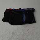 Hanes Mens Total Support Pouch Boxer Briefs, X-Temp Cooling, Moisture-Wicking Underwear, Regular, Long-leg and Trunk, 3-Pack (Large, Black)