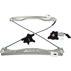 FINDAUTO Power Window Regulator Front Left Driver Side fit for 2008-2016 for Chrysler Town and Country,2008-2020 for Dodge Grand Caravan 748-508 Window Regulator and Motor Assembly with Motor