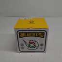 Hazel Quinn Electric Kettle - 1L/34oz Small Tea Kettle, 800W Fast Boil, All 304 Stainless Steel Interior, Double Wall for Cool Touch and Thermal, Auto Shut-Off, BPA-Free, Cordless - Pearl White