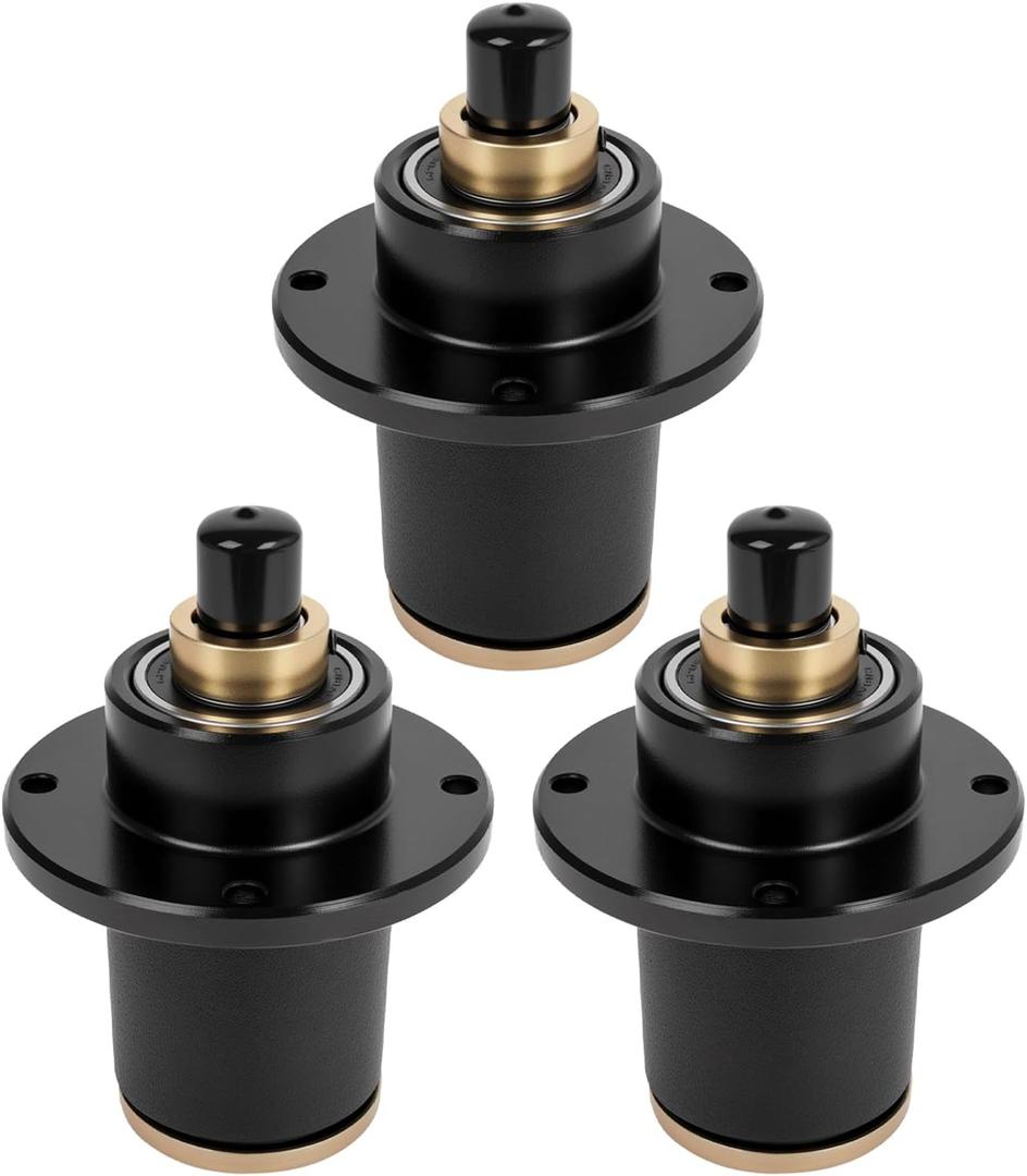 037-6015-50 Spindle Assembly for 42'' 48'' 52'' 60'' 72'' Deck, Compatible with B ad Boy CZT, ZT Elite, P up Pup Lightning, M averick Ride-On Mower, Replaces 037-6015-00 S tens 285-951, 3 Pack