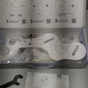 LUXE Bidet NEO 120 - Single Nozzle, Self-Cleaning, Non-Electric Bidet Attachment for Toilet Seat, Adjustable Water Pressure, Rear Wash (White)