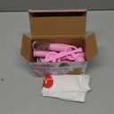 Kids Doctor Kit, 8 Pieces Toddlers Doctor Playset with Medical Storage Bag & Real Stethoscope, Pretend Play Doctor Toys Birthday Gift for Boys Girls Aged 3 4 5 6 (Pink)