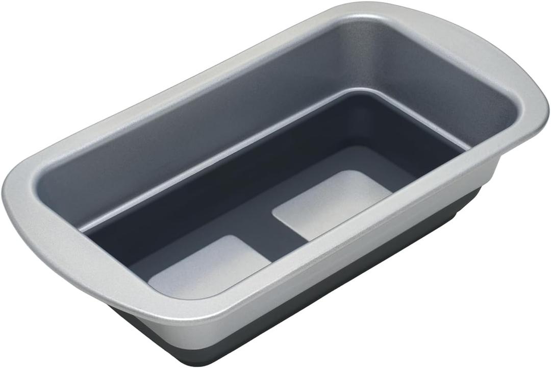 Loaf Pan, 8.5 x 4.5 Inch Pop-Out Bread Pans For Homemade Bread, Dishwasher Safe, Oven Safe to 446F, for Banana Bread, Pound Cake and Meatloaf