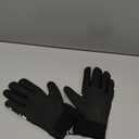 Youth Football Receiver Gloves - High Grip Kids Gloves (Small, Black)