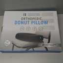 PT ENDORSED Donut Pillow for Tailbone Pain Relief - Hemorrhoid Pillow for Sitting, Orthopedic Donut Seat Cushion for Pressure Relief, Post Surgery, Postpartum Pregnancy, Lifting Cushions for Coccyx (Medium - 17.5" x 14" x 2.75")