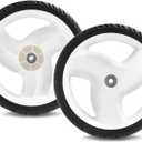 Cluparis 105-1816 Rear Lawn Mower Wheels (2-Pack), 12 Inch Replacement for Toro Recycler 205-268 20012 20016 20019, Heavy Duty Walk Behind Mower Wheels