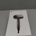 slopehill Professional Ionic Hair Dryer, Powerful 1800W Fast Drying Low Noise Blow Dryer with 2 Concentrator Nozzle 1 Diffuser Attachments for Home Salon Travel (Lavender)