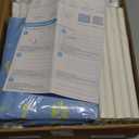 Rabbit Cage, 48" x 24" Large Pet Playpen Enclosure for Small Animal- Guinea Pig, Hamster, Bunny, Puppy, PVC Frame Chicken Coop with Waterproof Tarp & Mesh Cover Indoor Outdoor