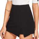 WDIRARA womens Soft (Medium, Black)