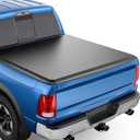 6.5FT Soft Roll Up Truck Bed Tonneau Cover for 2004-2014 Ford F-150, 2006-2008 Lincoln Mark LT 6.5 FT (78") Bed Styleside Fleetside