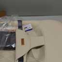 Baby Bouncer,Portable Baby Bouncer Seat & Foldable with 3 Height Adjustments, Ergonomic Bouncer for Babies 0-6 Months, Wood Grain Style, Natural Vibrations, Includes Storage Bag (Beige) 