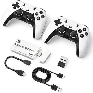 2026 M15 Retro Game Stick Pro, 128G, Retro Gaming Console, Plug & Play for TV Video Gaming Stick