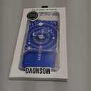 MOSNOVO for iPhone 17 Pro Max Case | Compatible with Magsafe | Military Grade 10ft Drop Tested | Camera Control | Clear Black with Wildflower Meadow Design