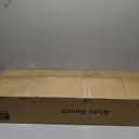 Pamapic White Shoe Storage Bench with Adjustable Shelves, Holds up to 13 Pairs of Shoes