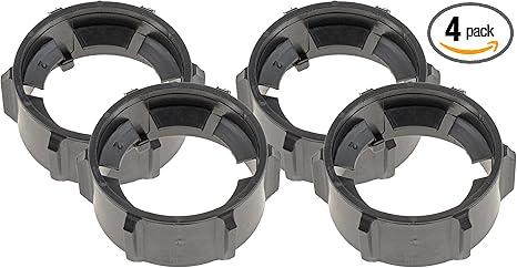 Dorman 42415 Headlamp Bulb Retainer Compatible with Select Models, Set of 4