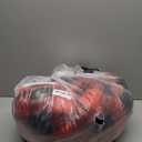 HomeMate Electric Blanket Heated Full Size - 72x84 Ultra Soft Cozy Flannel Heating Blanket with 10 Fast Heat Levels 8 Hours Auto Off Over-Heated Protection ETL Certification Keep Warm in Home Office (Red-black)