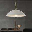 16" Pendant Lights Kitchen Island, Modern Large Pendant Light,Cement Gray Dome Pendant Lights for Kitchen Living Room Dining Room Bedroom Café