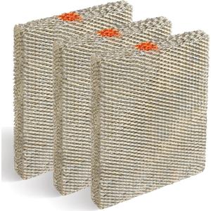 DerBlue 3PACK 35 Water Panel Humidifier Replacement Filter Compatible with AprilAire Humidifier 300, 350, 360, 560, 560A, 568, 600, 600A, 600M, 700, 700A, 700M, 760, 760A, 768 & X2661 Humidifier pad