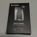 Yinke 5V Type-C Shaver Adapter Charging Converter for Philips Norelco OneBlade QP2724 QP2834 QP4530 S5880/S5885 MG7910 MG9510 QP1924 QP1324, USB-C Shaver Charger Converter Without Charger Cord (1 PC)