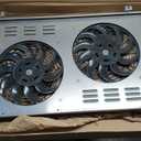 Derale Performance 16927 Gray/Black High Output Dual Radiator Fan