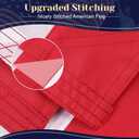 3by 5 American Flag, American Flag Outdoor Heavy Duty, US Flag Vivid Color USA Flags with Brass Grommets, Embroidered Stars, Decoration Indoor Outdoor.