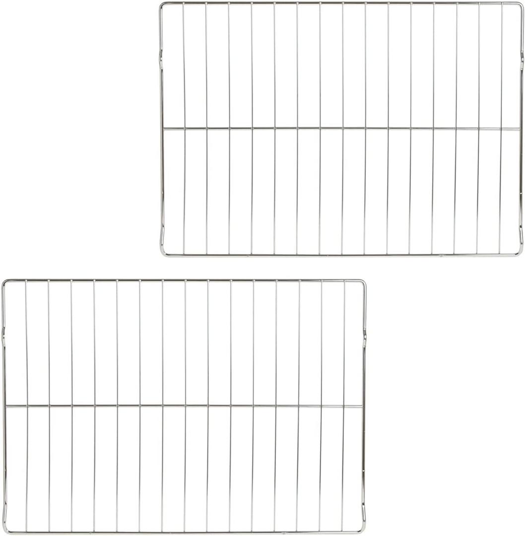 WB48T10063 Oven Rack for Range Compatible With GE, General Electric,Hotpoint Oven AP4538468, PS257761924" x 17" (2Pack)