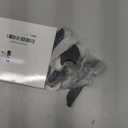 Tatuo 4 Packs 4 Inch Wooden Display Stand Decorative Plate Stands for Display Picture Frame Holder Easels (Black)