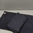 Microfiber Utility Towel | Woven for Wax & Polish Removal | Soft, Edgeless Design to Prevent Scratches | Carbon | 16x27 Inch | 4 Pack