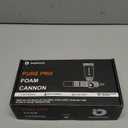 Raincovo Pure Pro Foam Cannon for Pressure Washer, Adjustable Nozzle with 1/ 4” Quick Connector, Power Washer Soap Cannon for Car Detail, Additional 1.1mm Orifice Nozzle