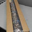 2 ft Mini Christmas Trees with Red Bow Base, 25 F5 LED Lights, 24" Decorated Burlap Artificial Tabletop Christmas Trees with Flocked Pine Cone