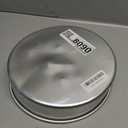 Winco Heavy-Duty Round Aluminum Layer Cake Pan, 10" x 3"
